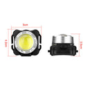 Outdoor Bright USB Rechargeable Front Headlight COB LED Headlamp Flashlight