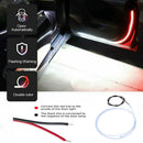 2x Car Door Open Warning Lamp Flashing LED Lights Strip Anti-collision SafeS Ew