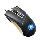 4 Gear Adjustable DPI Macro Programming Breathing Light Pro Gaming Mouse A