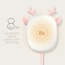 Rechargeable Hand Warmer 1800MAh Power Bank Portable USB Electric Hand Warm