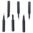 6pcs 900M-T Pure Copper Iron Soldering Tip Solder For Rework Station Tool Ki_3C