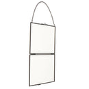Metal & Glass Hanging Photo Frame Portrait & Landscape & Specimen 16x14cm