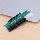 1pc 3.5 IDE Male to 2.5 IDE Female 44pin to 40pin Converter Adapter Card hv2n