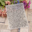 DIY Scrapbooking Plastic Flower Embossing Folder Template for Album Card A