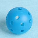 12pcs Blue Plastic Whiffle Airflow Hollow Golf Practice Training Balls