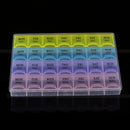 Weekly 28Day Tablet Pill Box Holder Medicine Storage Organizer Case Containe ME
