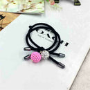 5 Pcs Women Girls Hair Band Ties Rope Ring Elastic Hairband Ponytail/Hair Holder