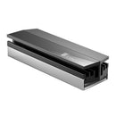 Aluminum M.2 2280 NVMe SSD Heatsink Cooler for Desktop PC Computer (Black)