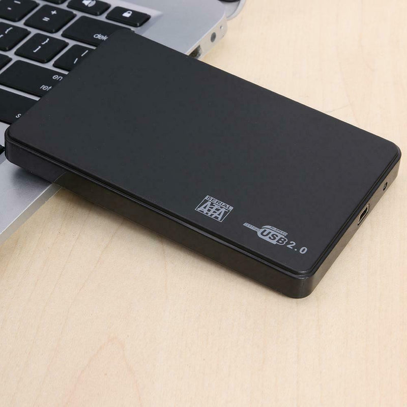 2.5 inch Hard Drive Box SATA USB2.0 HDD Case External Hard Disk Enclosure for PC