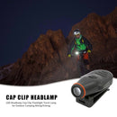 LED Headlight Portable Cap Clip Flashlight for Outdoor Camping Night Travel