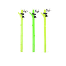 1Pcs random color 16.5cm 0.5mm Cute cartoon panda plastic pen black bamboo LJ