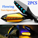2X Flowing Turn Signals Light Running, Braking light Turn signal lights Amber