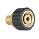Pressure Washer Twist Connect M22F to G3/8F Solid Brass Coupling Adapter