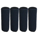 20PCS Black Knitted Furniture Socks Table Legs Socks Floor Protector Home Decor
