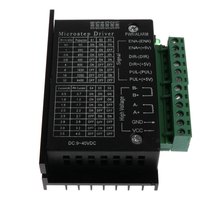 Updated version TB6600 Stepper Motor Driver 4A 9~42V 32 Micro-Step 2 or 4 Phase