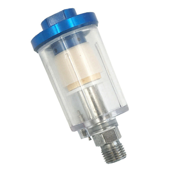 1/4" Air Oil Water Trap Separator Filter Fits Compressor Spray Paint Tool