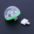 USB Powered Mini RGB LED Disco Ball Shape Stage Effect Party Club DJ Light L