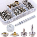 120-Pieces Stainless Steel Marine Grade Canvas and Upholstery Boat Cover Sn