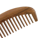 Wooden Hair Comb, Wide Tooth Hair Massage Comb for Women and Men, Small Pocket