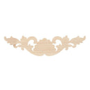 29*8cm Wood Carved Corner Onlay Applique Decor Furniture Craft Unpainted U1F9