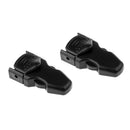 1 Pair Lightweight Black Plastic Scuba Diving Snorkeling Fin Strap Buckles