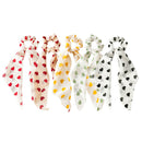 5 Pieces Women's Hair Scarf Elastic Hair Ties Hair Band Ponytail