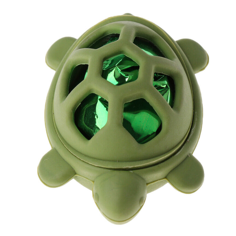 2pcs Pet Dog Cat Rubber Animal Chew Turtle Shaped Sound Play Training Toys