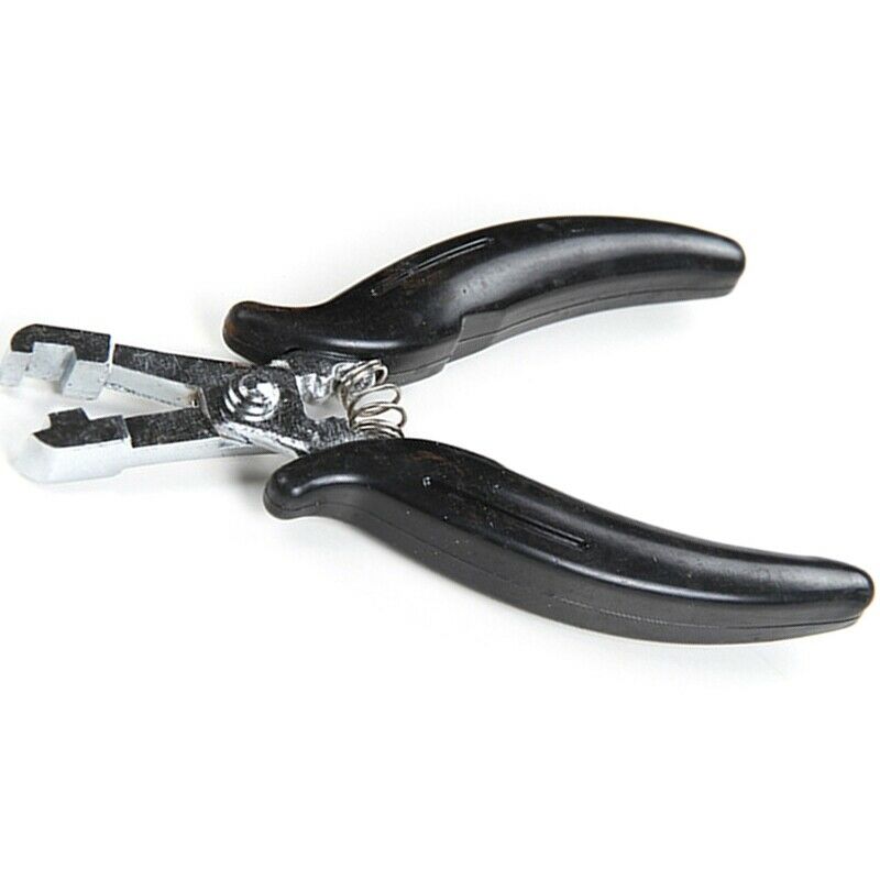 1Pc 4mm Metal U Shaped Pliers for Micro-Rings Human Hair Extensions Tools Q1N7