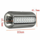 50W Stainless Steel 27LED Blue Underwater Pontoon Marine Boat Transom Light Y7K9