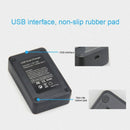 Lp-E5 Dual Battery Charger For  Eos Rebel Xs, Xsi, T1I, 1000D, 500D, 450D