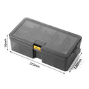 Dual Layer Fishing Tackle Box Lures Bait Storage Case Organizer Container