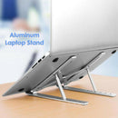 Foldable Laptop Support Aluminum Alloy Height Adjustable Notebook Bracket A