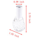 15ML Reusable Empty Glass Perfume Spray Bottle Holder Refillable Travel Case lj