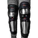2x Motorcycle Protective Kneepad Motocross Protector Riding Knee Pads Black
