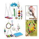 14Pieces Parrot Bite Toys Set Small Large