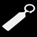 100pcs PP Tags Greenhouse Gardening Plant Ring Hanging Nursery Labels White