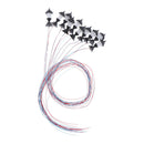 10pcs Train Railroad Street Lights HO Scale LEDs Garden Park Lights 1:100