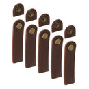 10 Set Sew on Leather Snap Buckle Replacement Bag Fastener Making DIY Crafts