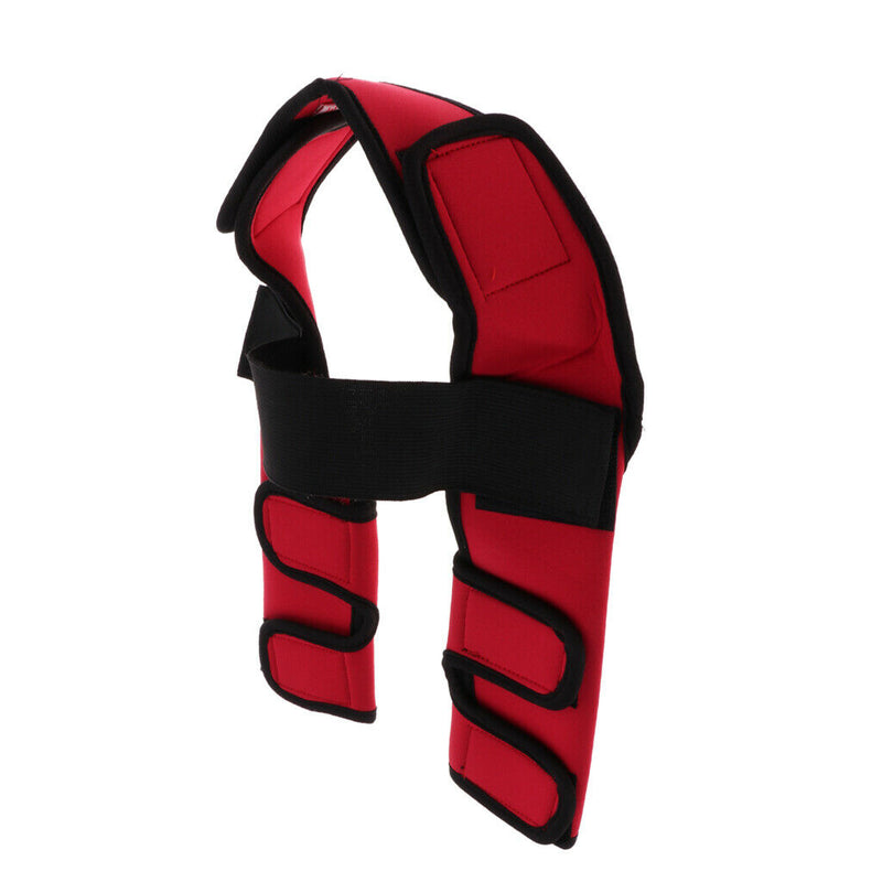 2PCS M & L Size Sprain Protection Straps Support Red Harness Knee Protector for