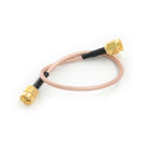 New 8" Length SMA Male to SMA Male Connector Pigtail Cable MO