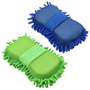 Microfiber Fiber Vehicle Car Care Washing Brush Sponge Cleaning Pad Tool 20 H0C7