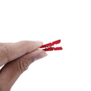 50 Pieces 25mm Clothespins Colorful Mini Memo Clip Photo folder Wooden clip