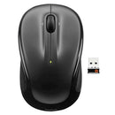 Logitech M325 USB Wireless 1000 DPI 2.4GHz Unifying Optical Mouse (Black)