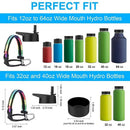 2 Water Bottle Handles for Hydro Flask and Other Wide-Mouth Bottles, Parach