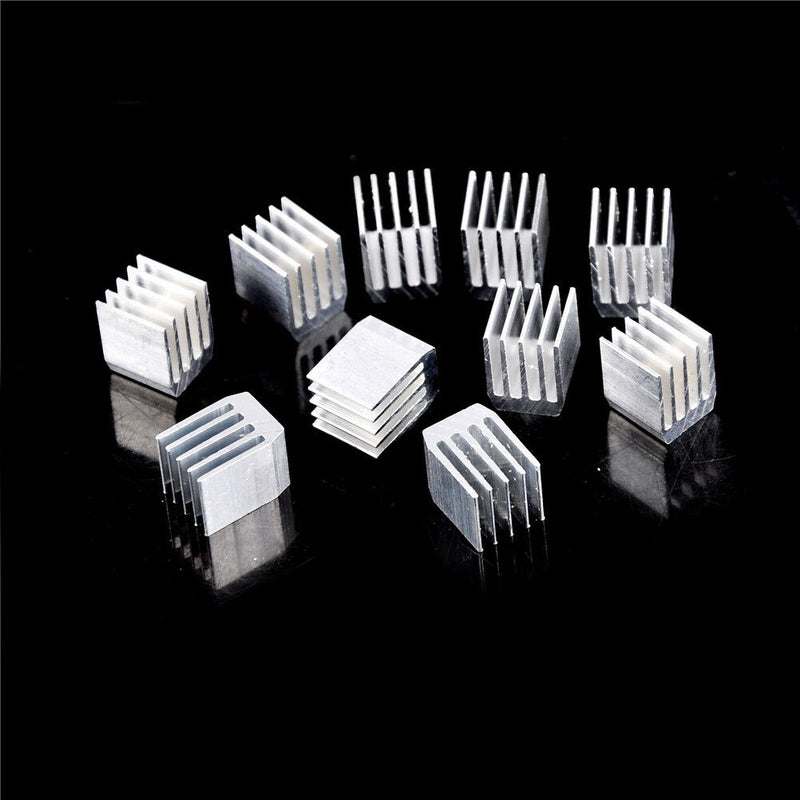 10pcs Aluminum Cooling 9x9x12MM Heat Sink EBM Radiator Heatsink Cooler SA