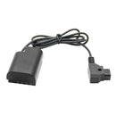 DC 8V 2A Coupler DMW-DCC12 Dummy Battery+D-TAP Straight Cable for Panasonic