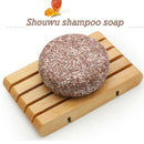 Set of 4 100% Organic Shampoo Soap Bar Oil Control Hair Growth for Dry Hair