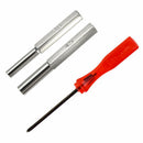 3.8mm + 4.5mm + Triwing Security Screwdriver Bit Set For NES SNES N64 Game Boy