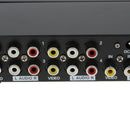 4Port AV Switch 3 RCA Splitter Adapter 1 Input 4 Output L/R Audio Video Switcher