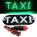 Auto Green 45 LED Cab Taxi Roof Sign Light 12V Vehical Inside Windscreen Lamp LJ